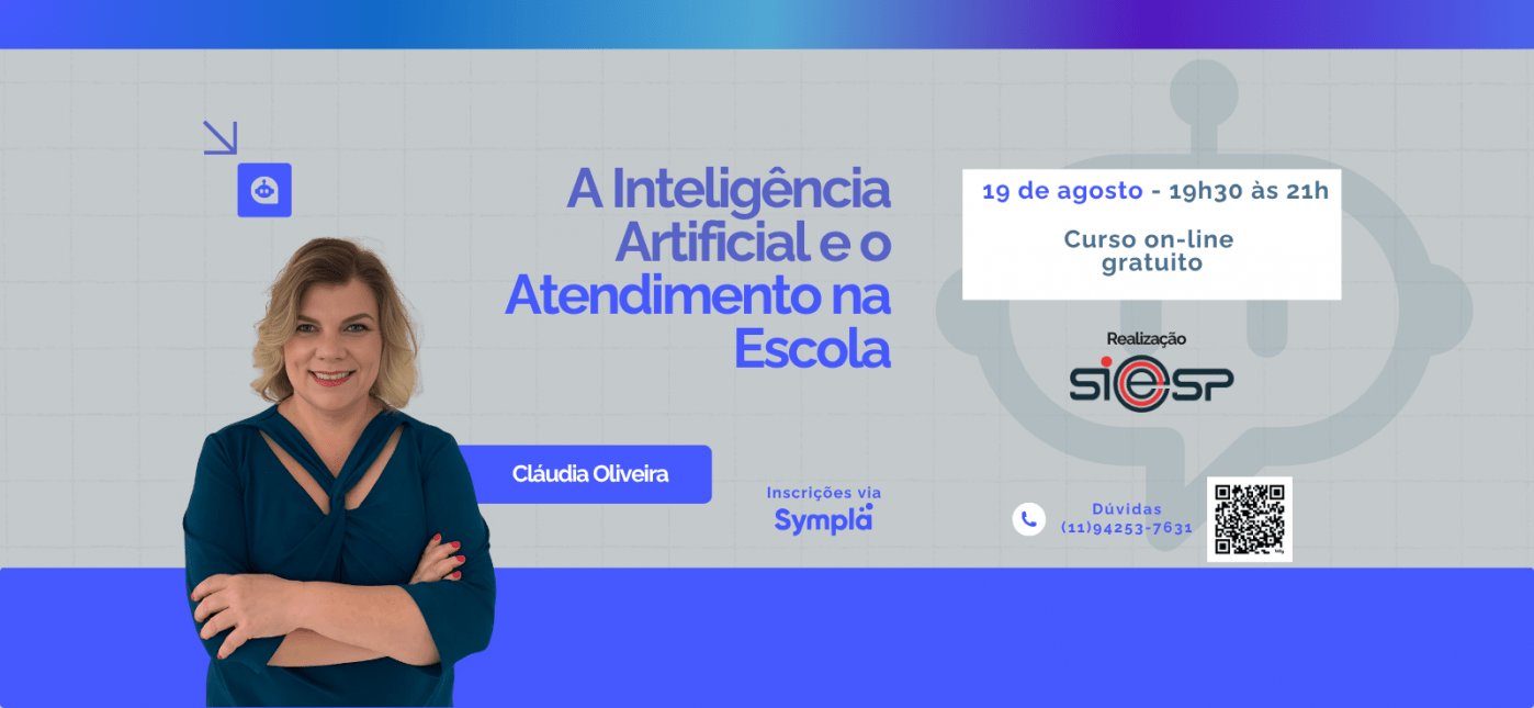 Curso on-line - A Inteligência Artificial e o Atendimento na Escola ...