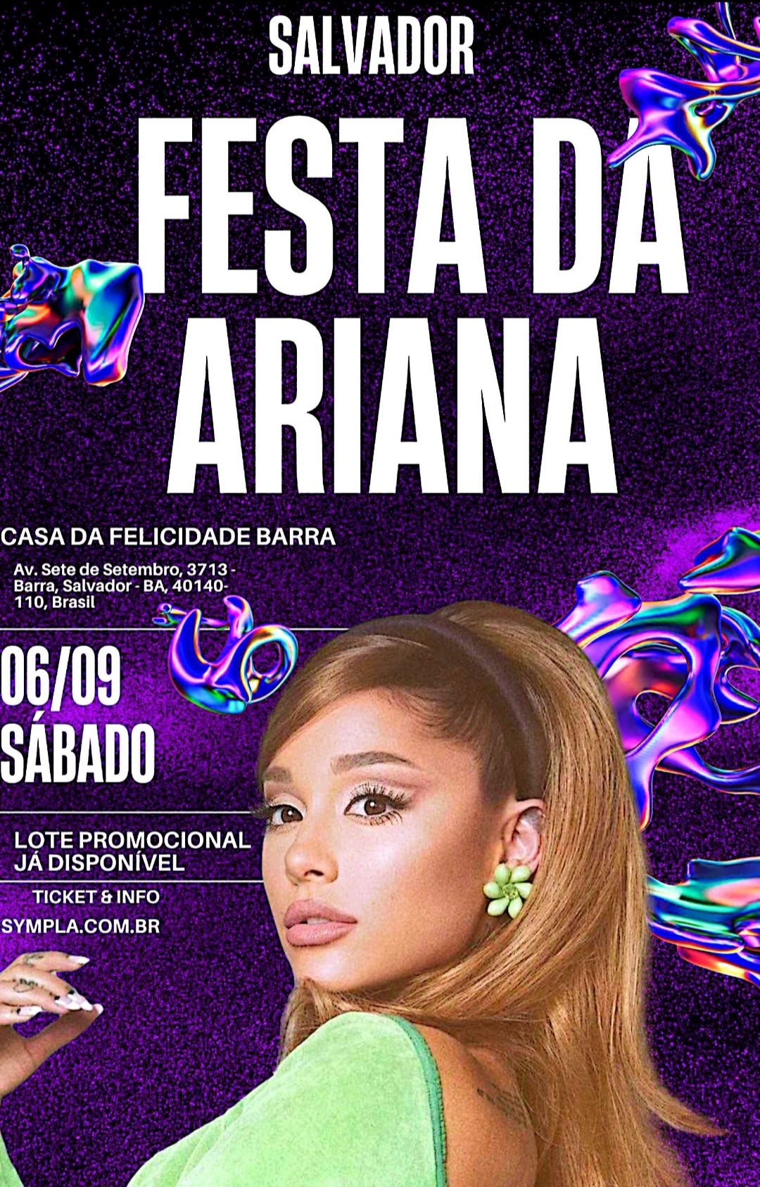 Festa da Ariana Grande Salvador