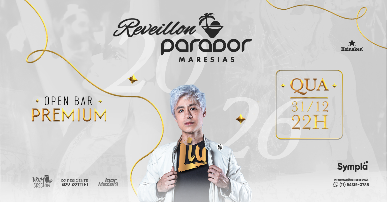 PARADOR MARESIAS | RÉVEILLON 2026 - LIU - ALL INCLUSIVE