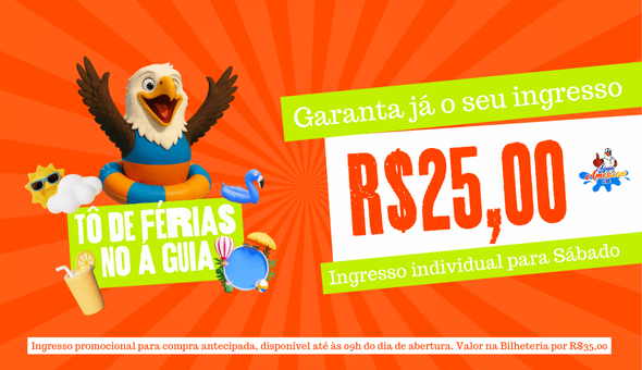 Imagem do evento Sábado no Águia 19/07