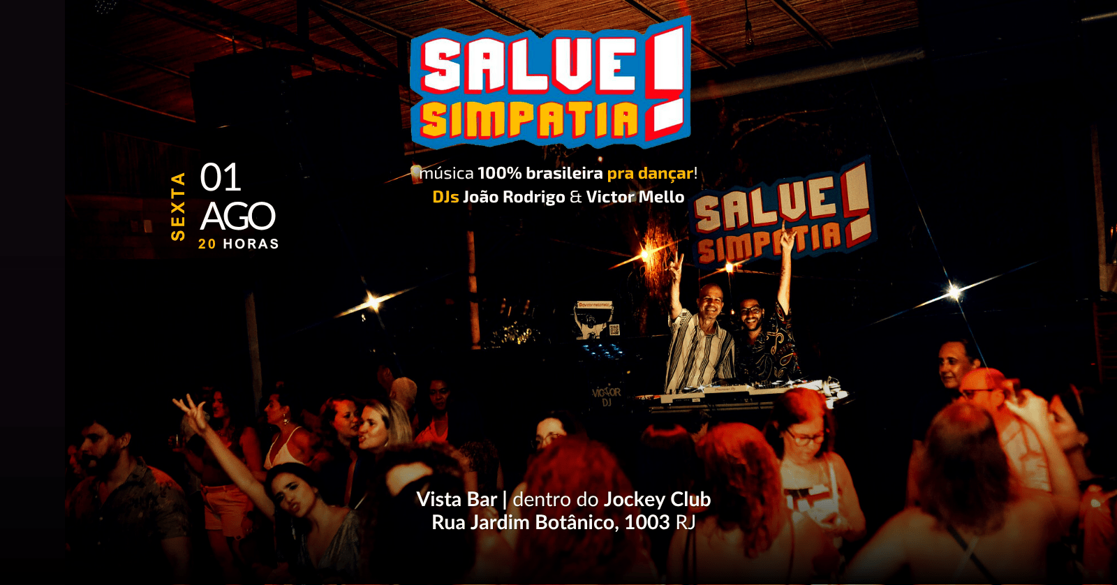 SALVE SIMPATIA - 100% música brasileira pra dançar || AGO 2025