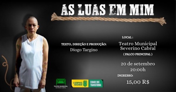 Imagem do evento Espetáculo As luas em mim