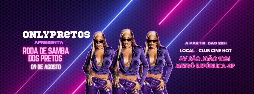 Festa OnlyPretos - Edição Roda de Samba