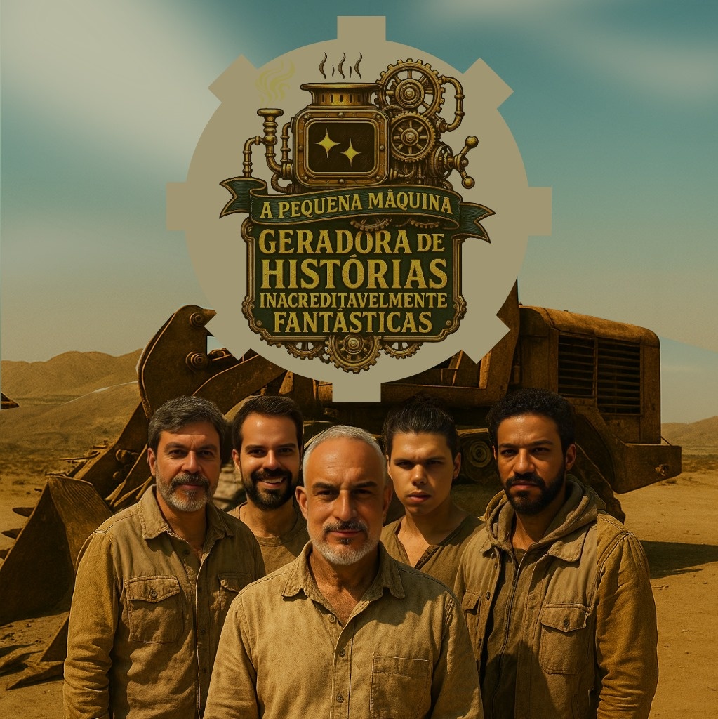 PEQUENA MÁQUINA GERADORA DE HISTÓRIAS INACREDITAVELMENTE FANTÁSTICAS - Dias 29 e 30/08, as 19 horas