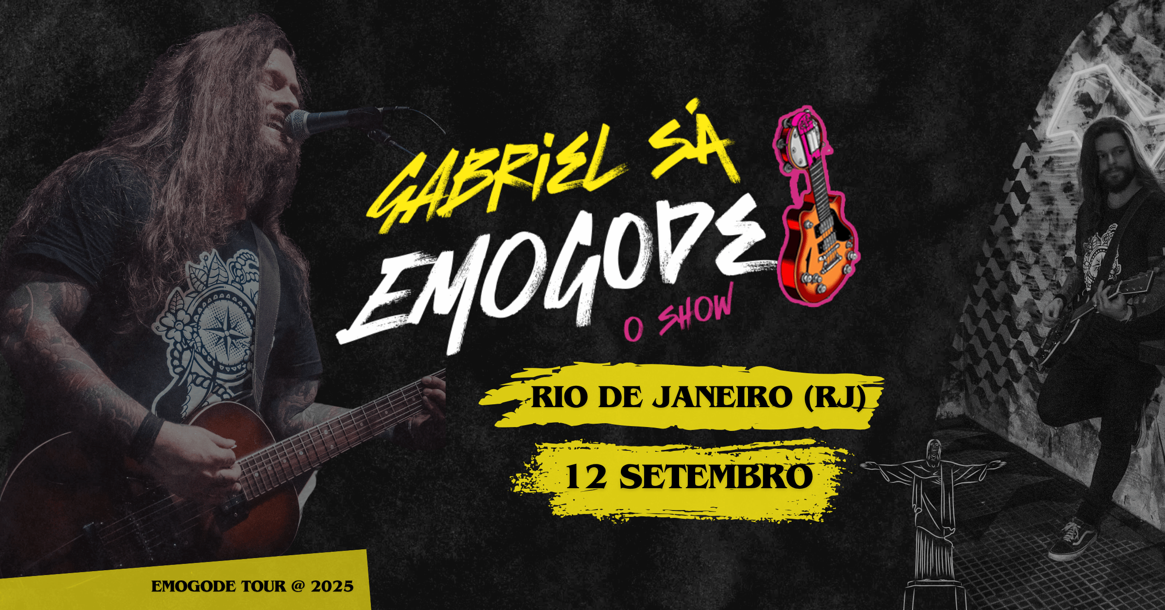 Gabriel Sá - EMOGODE - O SHOW | AUDIO REBEL - Rio de Janeiro (RJ)