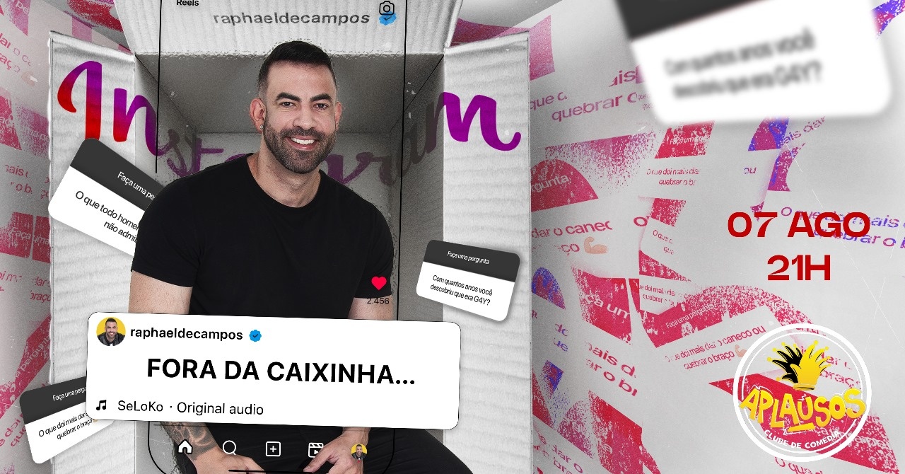 Raphael de Campos em Fora Da Caixinha -  Brasilia 