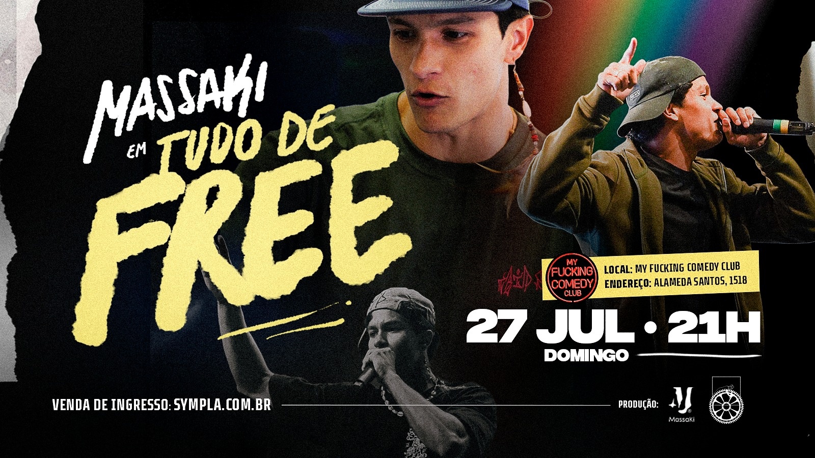 Tudo de Free com Massaki
