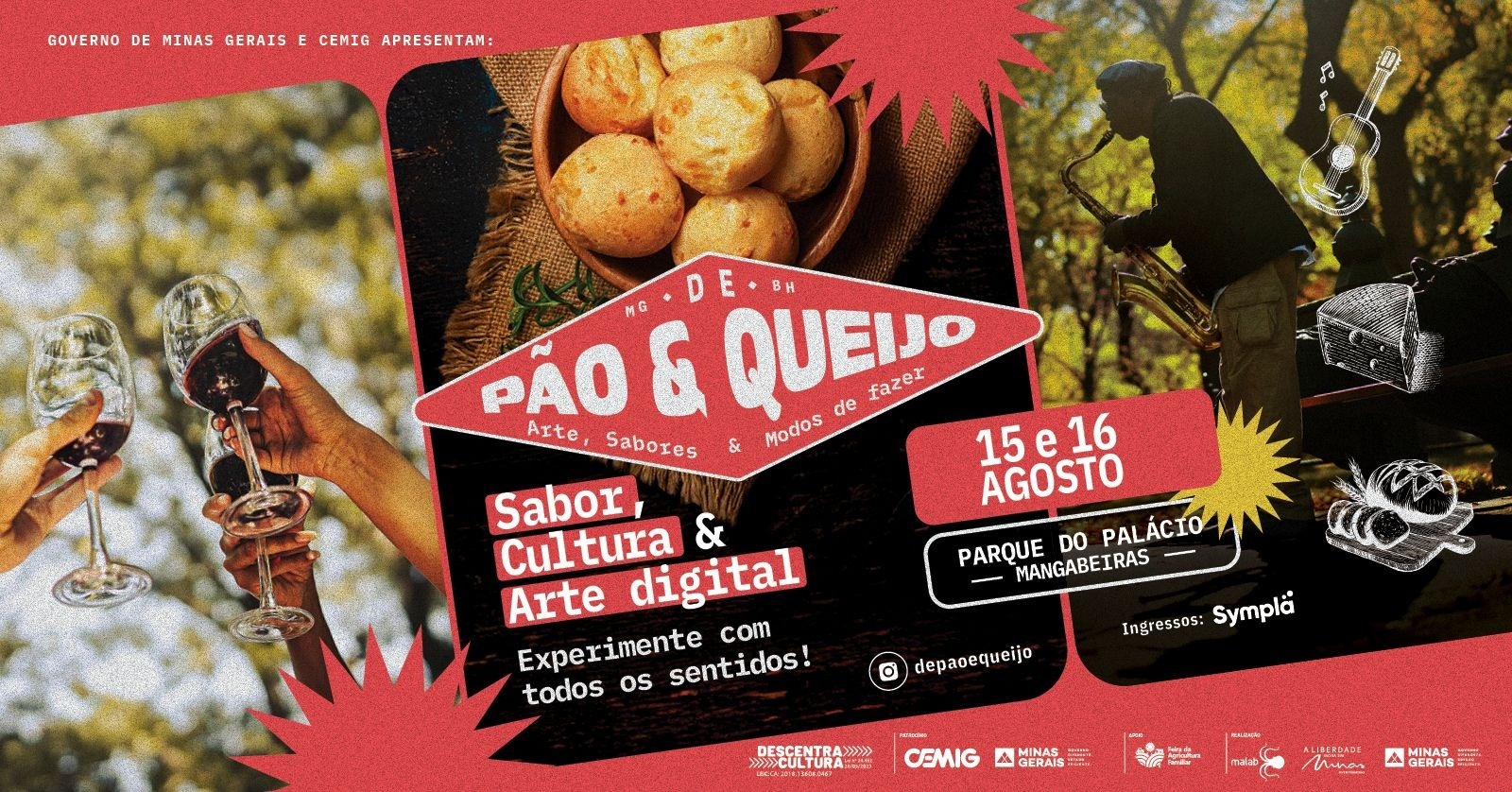 DE PÃO E QUEIJO - ARTE, SABORES E MODOS DE FAZER