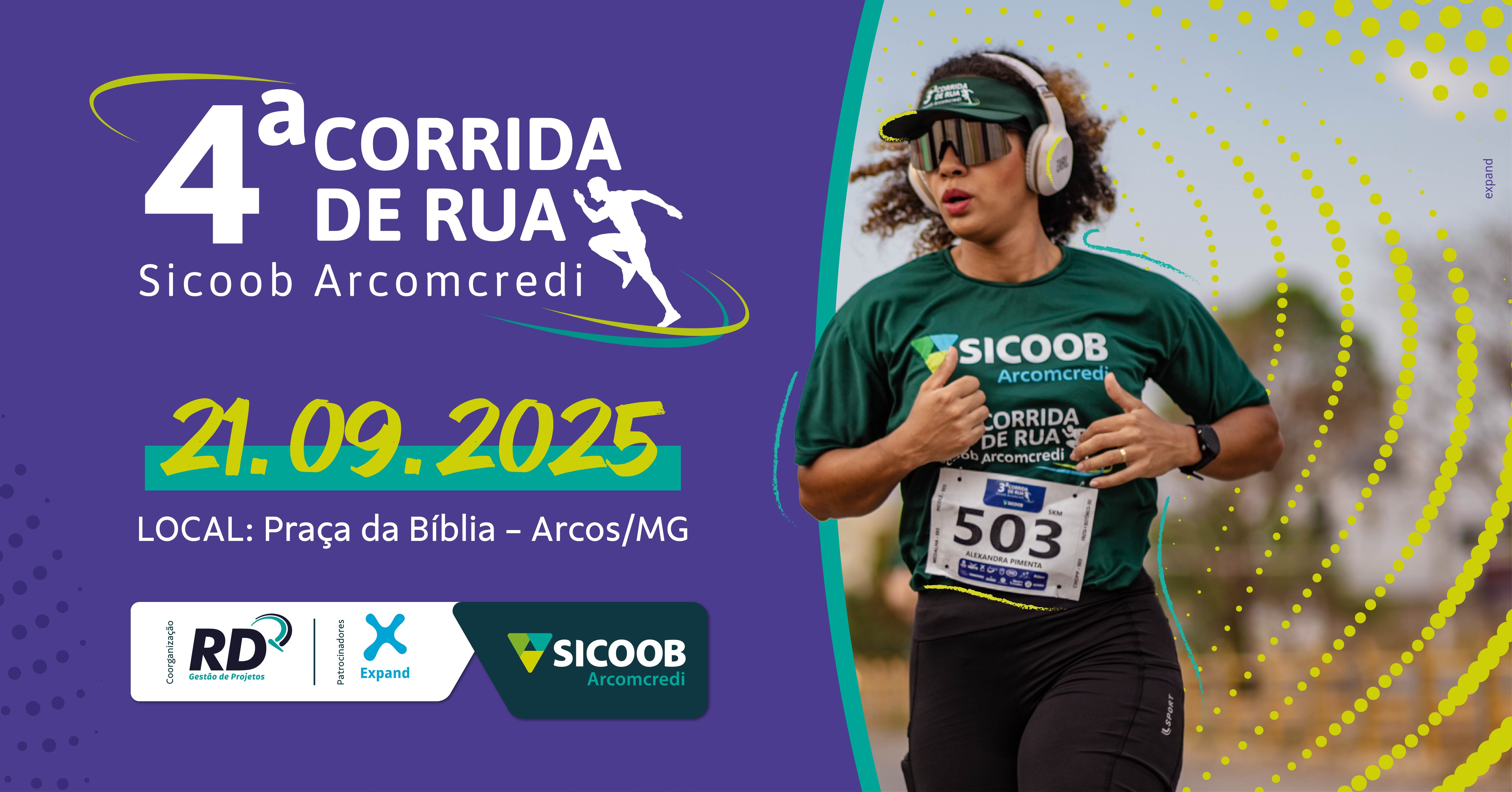 4ª Corrida de Rua do SICOOB ARCOMCREDI