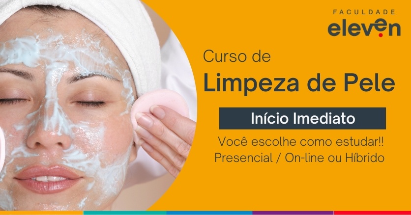 Curso de Limpeza de Pele Faculdade Eleven