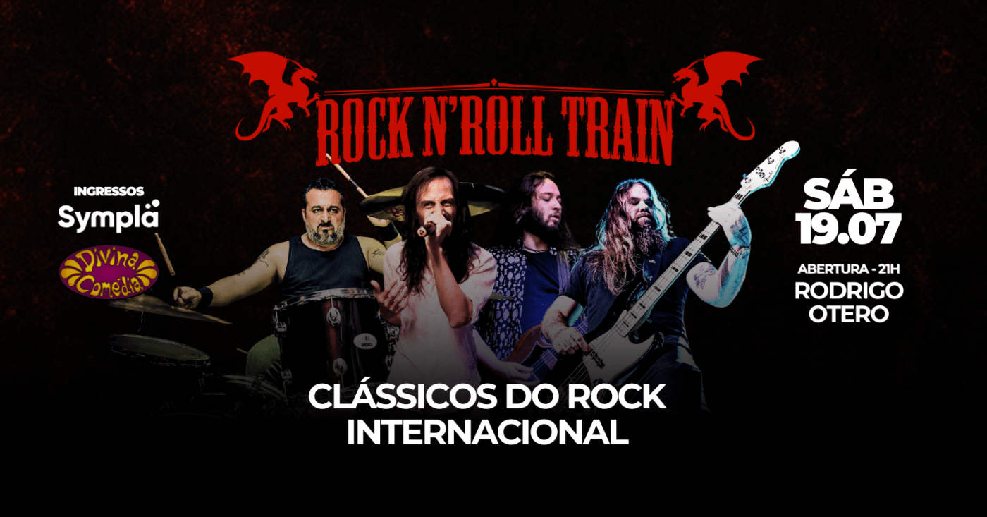 Rock N' Roll Train - Clássicos do rock em Porto Alegre - Sympla