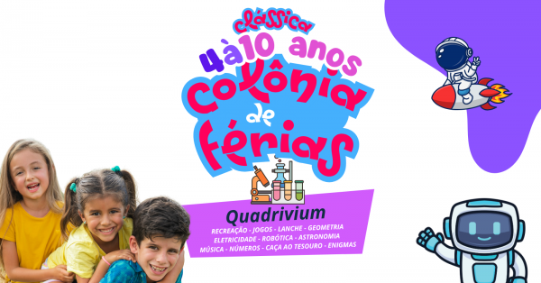 Imagem do evento Clássica Colônia de Férias - Quadrivium