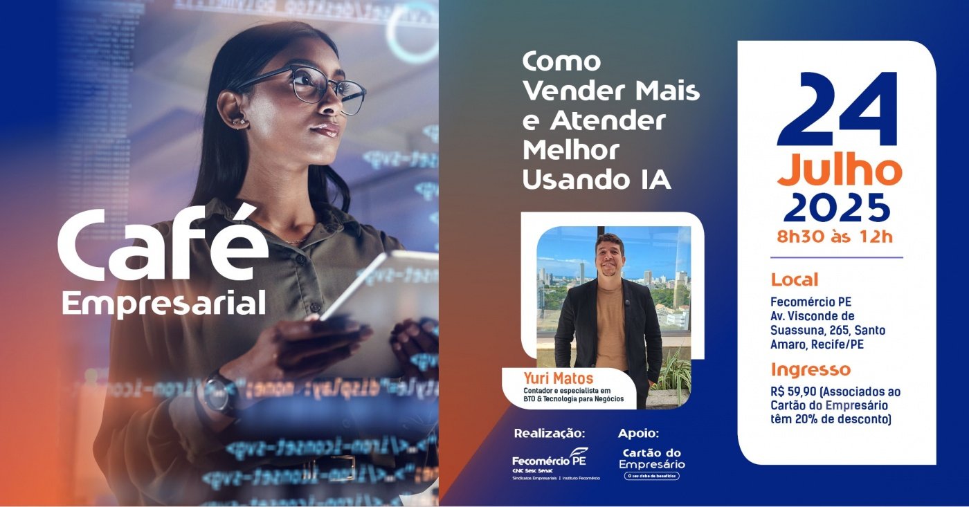 Como Vender Mais e Atender Melhor Usando IA em Recife - Sympla