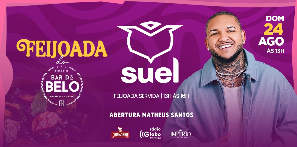 FEIJOADA BAR BELO APRESENTA: SUEL