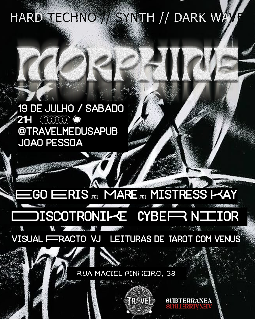 Morphine pela primeira vez em João Pessoa