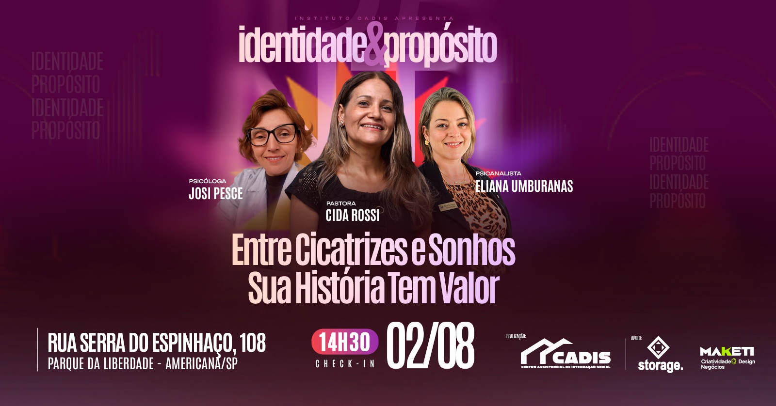 IDENTIDADE E PROPOSITO
