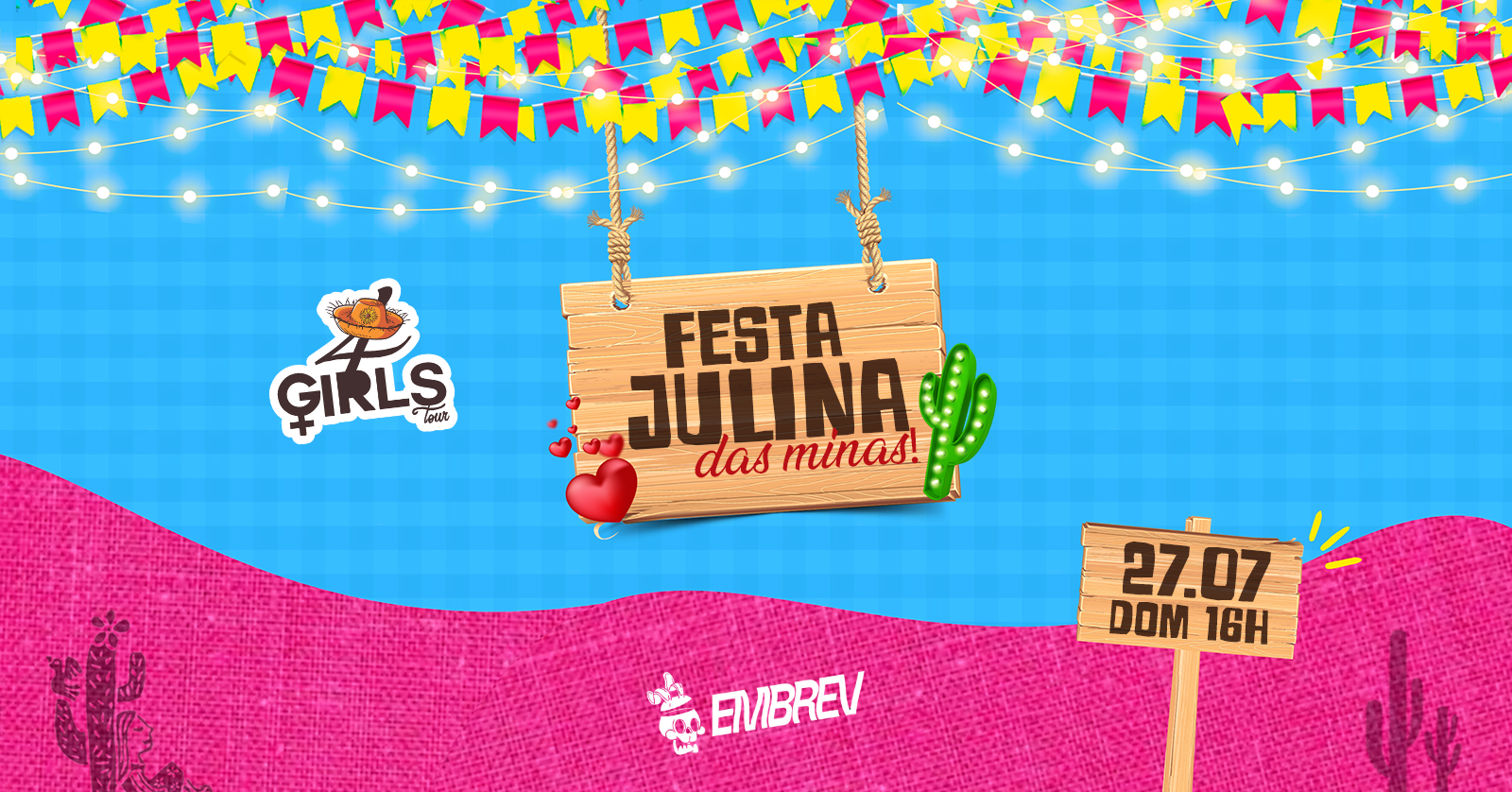 27.07 | Domingo -  4Girls Julina