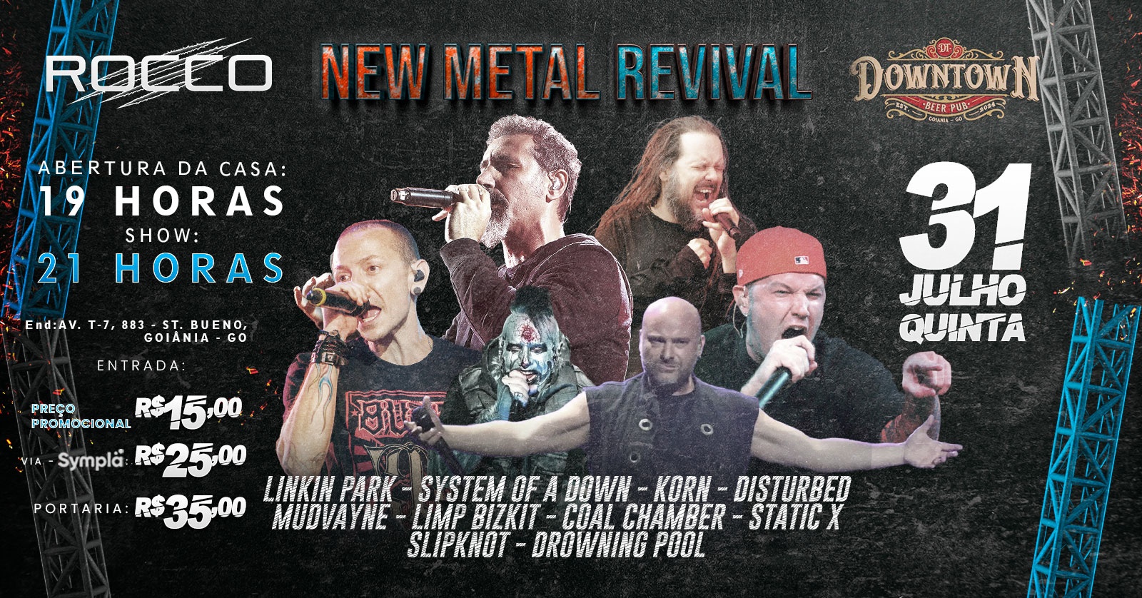 New metal Revival | ROCCO | Downtown Beer Pub