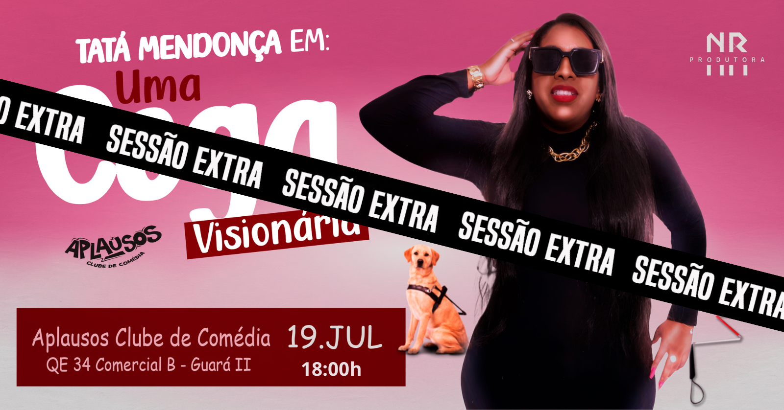 Tatá Mendonça - Uma Cega Visionária - SESSÃO EXTRA