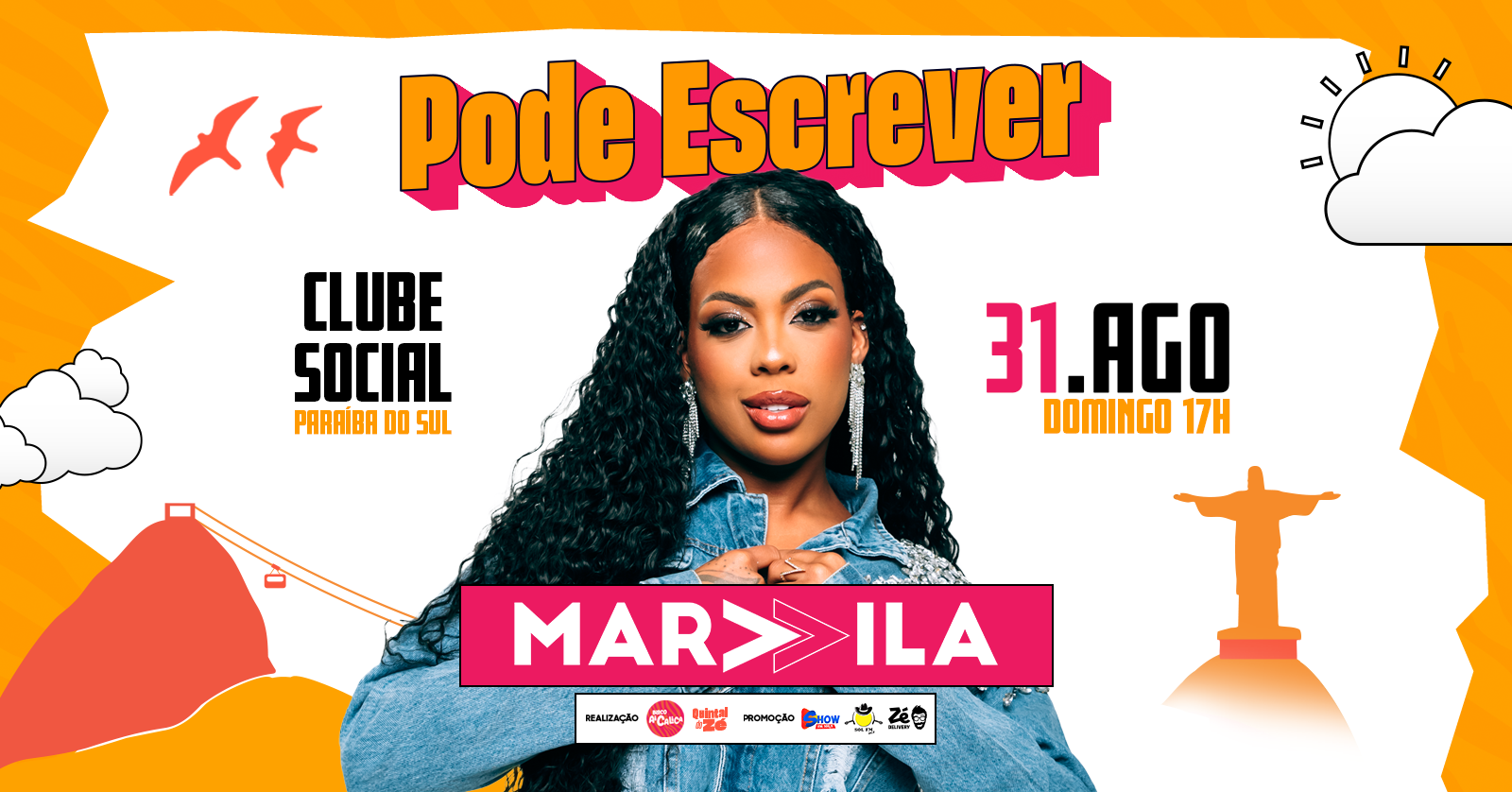 Pode Escrever - Marvvila Ao Vivo