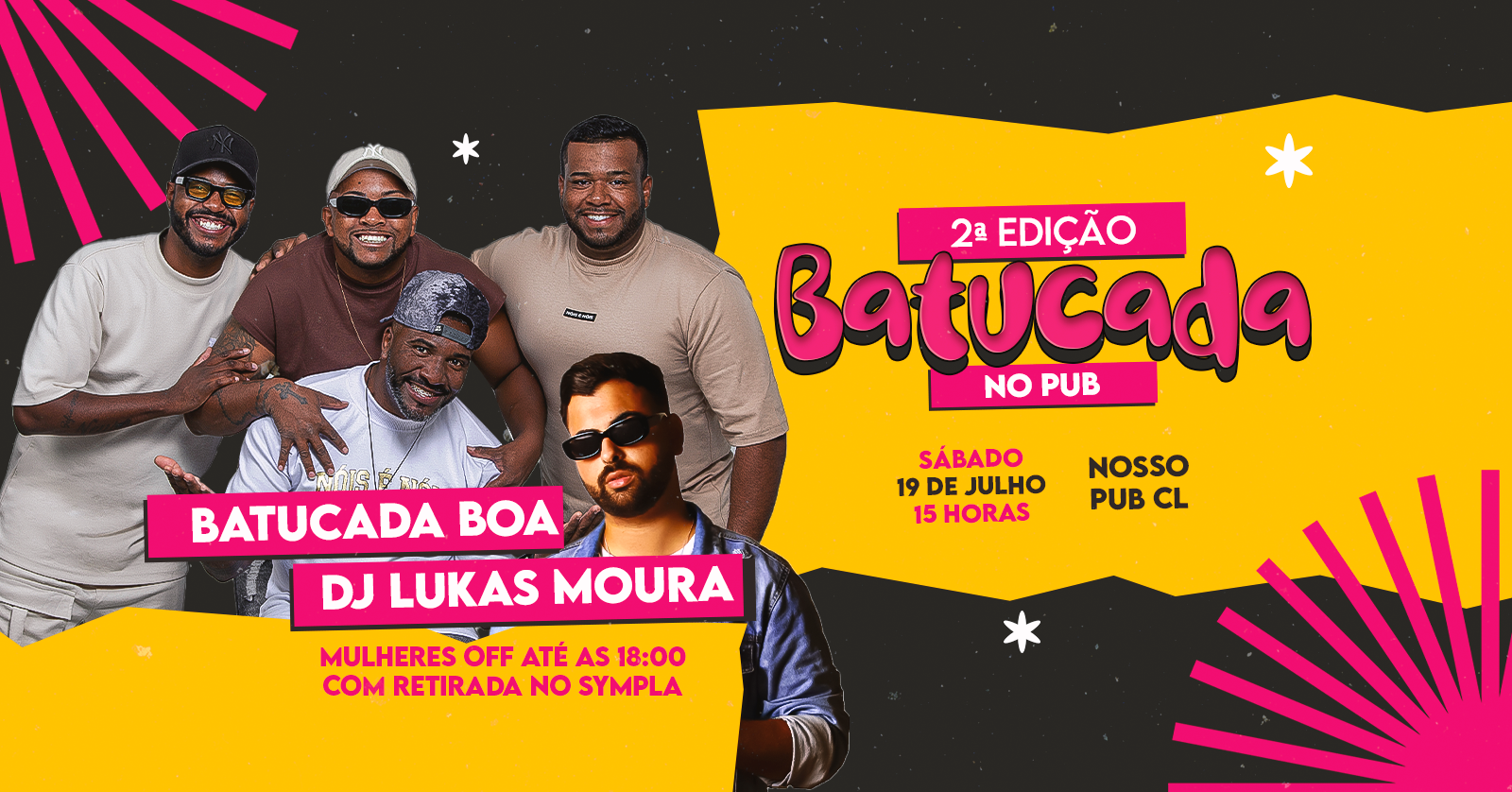 BATUCADA NO PUB 2º Edição
