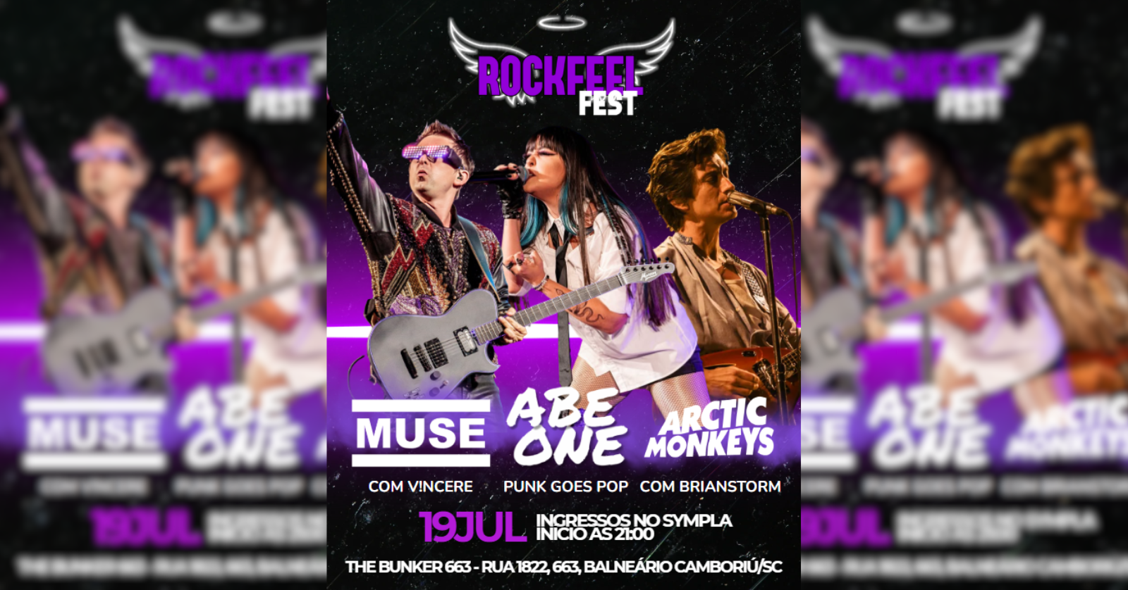 ROCKFEEL FEST: MUSE, ARCTIC MONKEYS, PUNK GOES POP + DJ