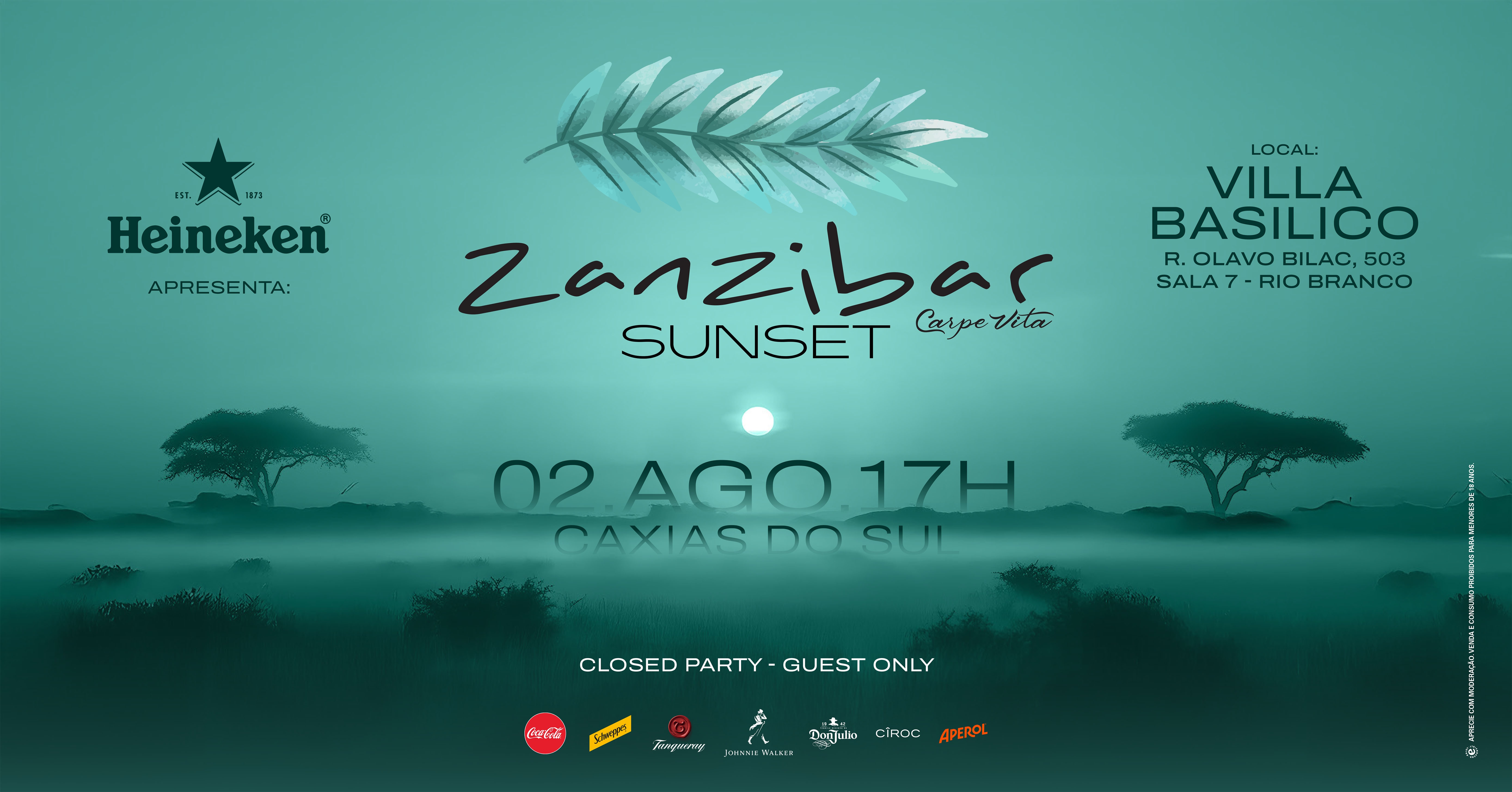 Carpe Vita Edição Especial - Zanzibar Afrohouse Caxias do Sul/Rs