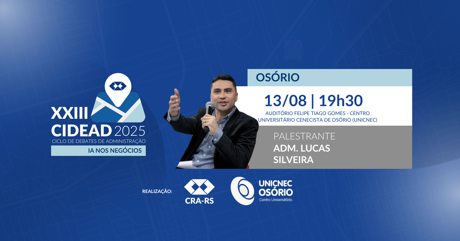 XXIII CIDEAD - Ciclo de Debates de Administração do Rio Grande do Sul