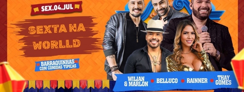 SEXTA | Worlld Brasília em Brasília - Sympla
