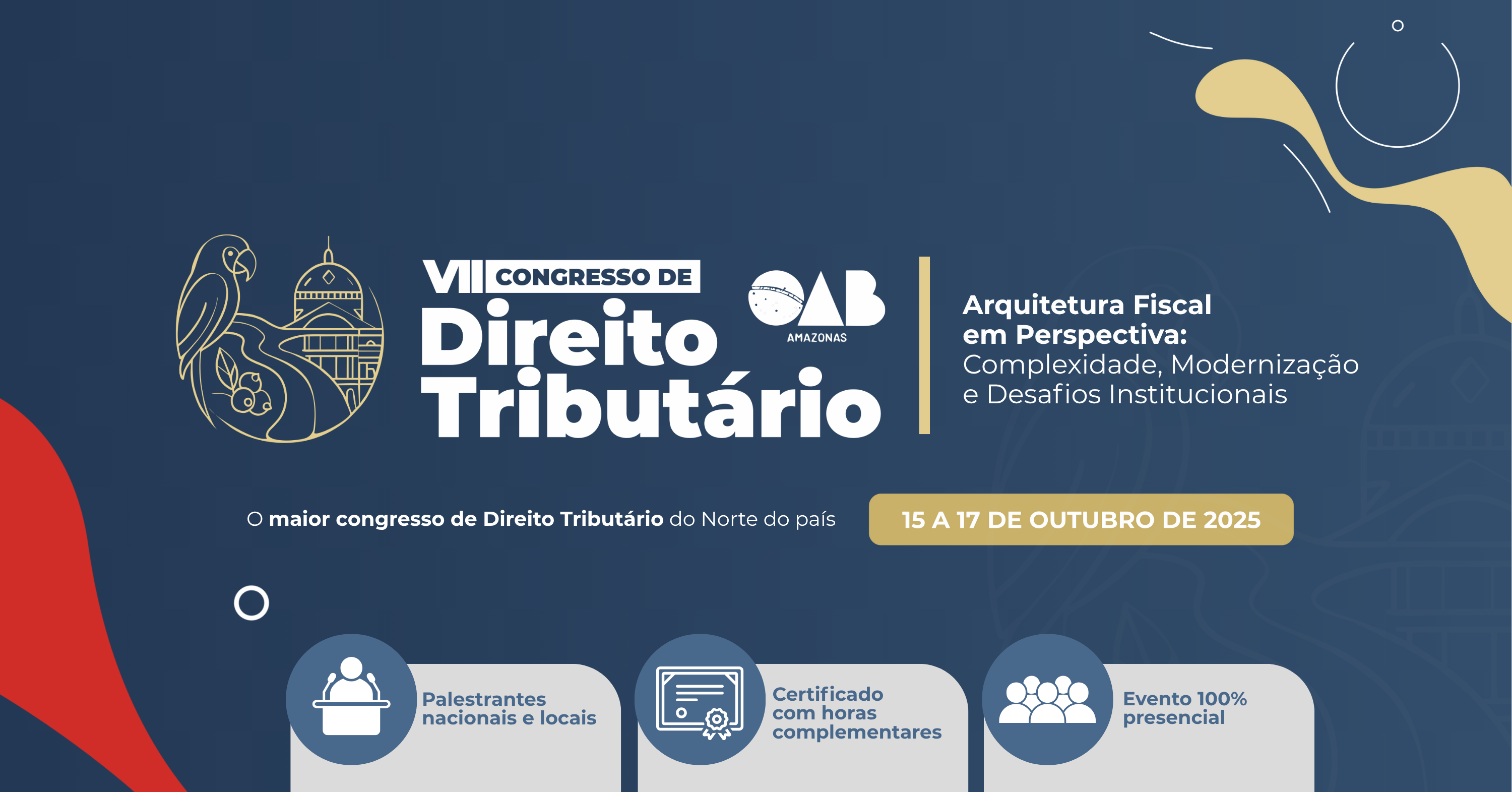 VII CONGRESSO DE DIREITO TRIBUTÁRIO DA OAB/AM