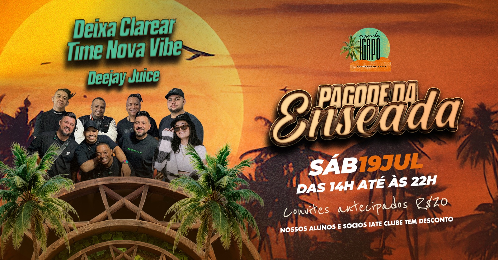 TIME NOVA VIBE E  DEIXA CLAREAR