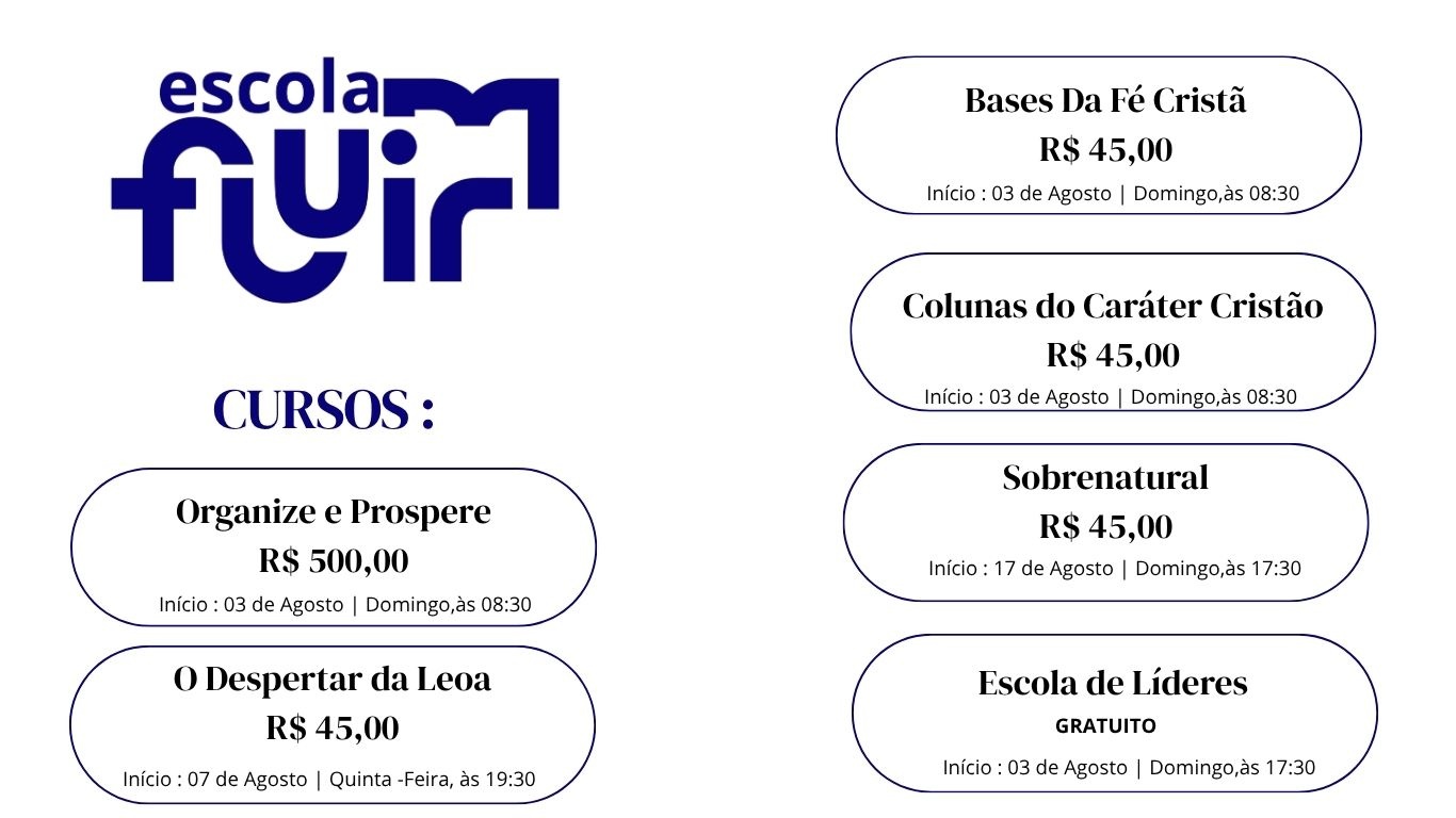 Escola Fluir - 2º Semestre 2025