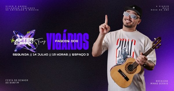 Imagem do evento After is Back! Traz Pagode dos Vigários