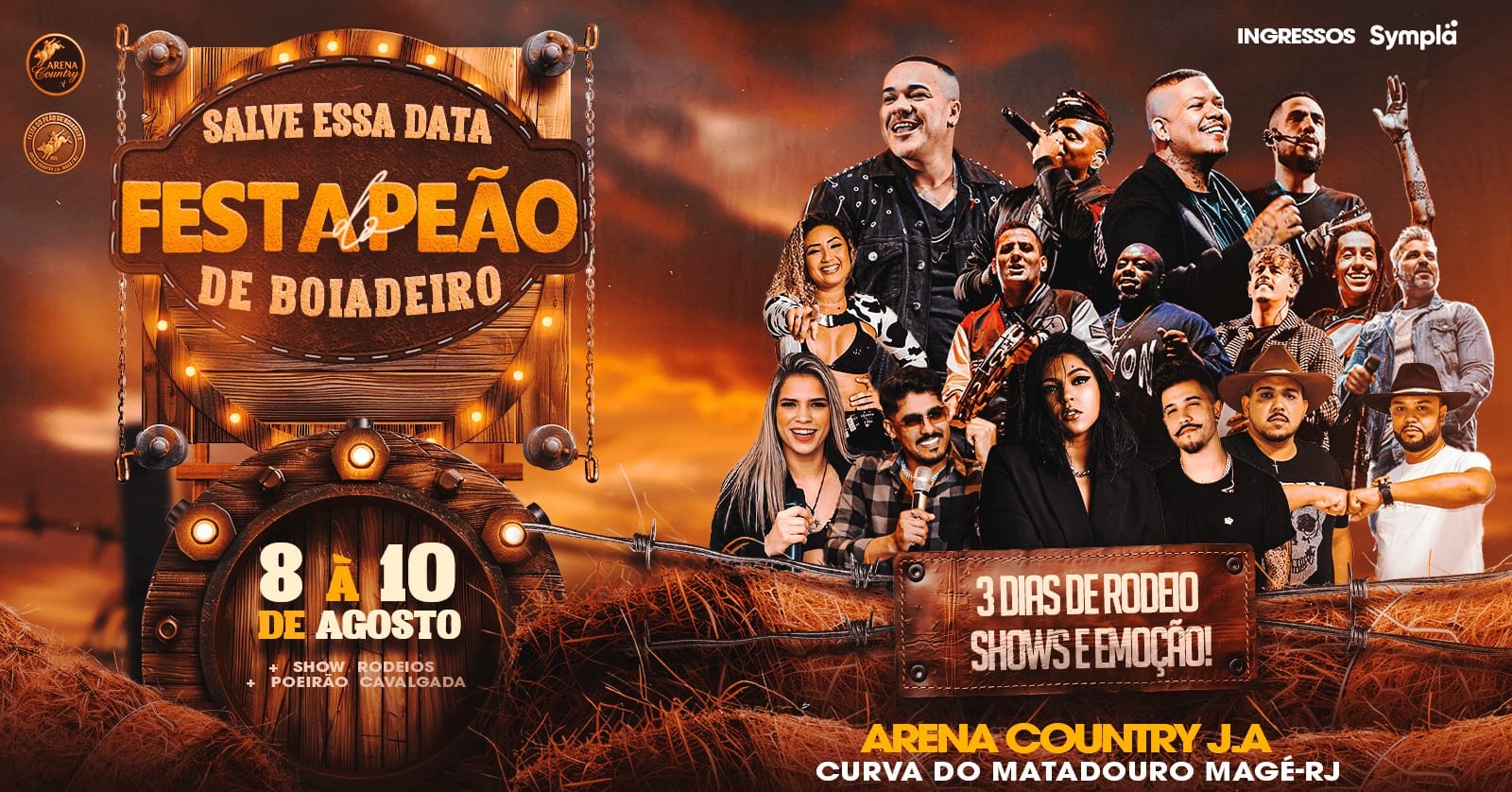 Festa Do Peão de Boiadeiro Arena Country J.A