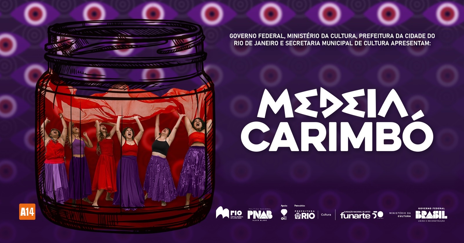 Medeia Carimbó no Teatro Cacilda Becker