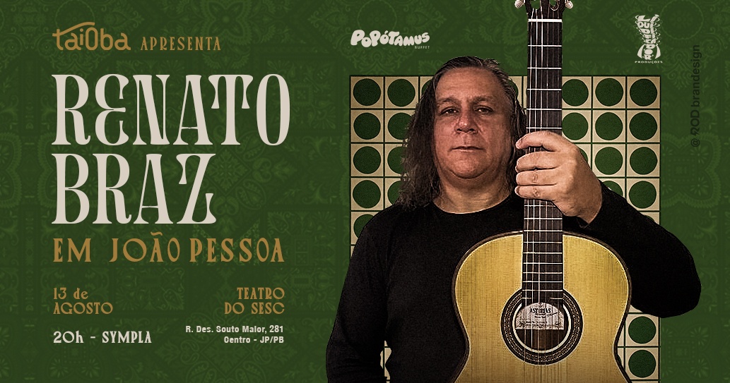 Renato Braz em João Pessoa