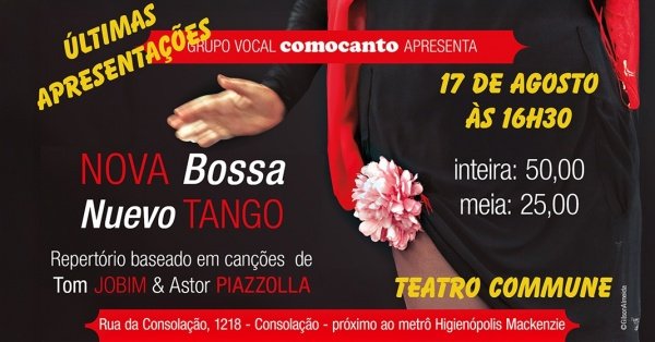 Imagem do evento Nova Bossa. Nuevo Tango