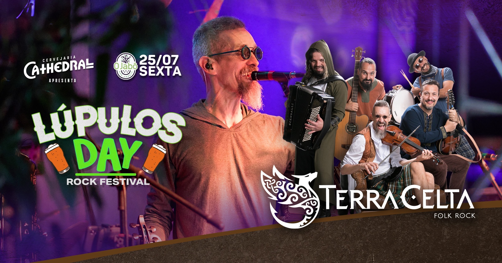 TERRA CELTA - SHOW NO JARDIM