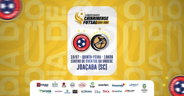 Imagem do evento Série Ouro - Joaçaba Futsal x APAF Florianópolis