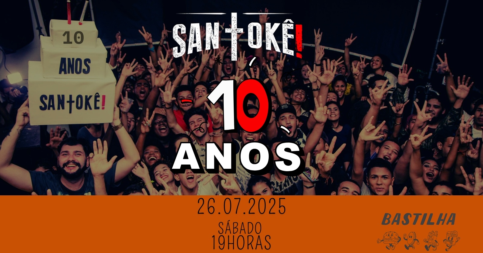 SANTOKÊ!: Aniversário de 10 anos