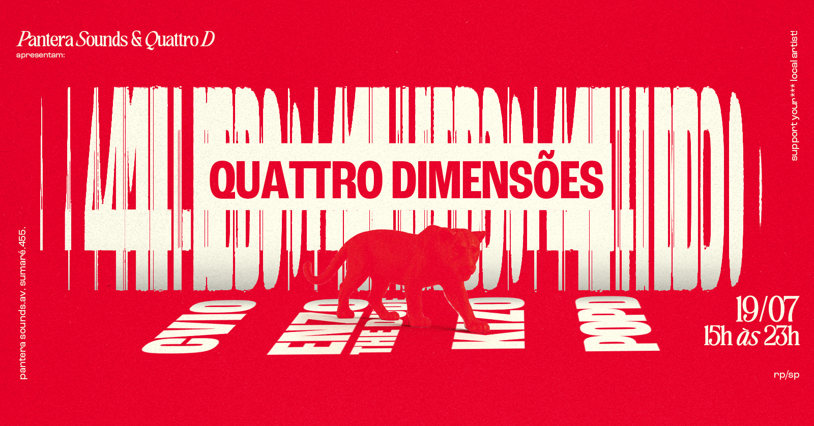 Pantera Sounds + Quattro Dimensões