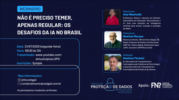 Não é preciso temer, apenas regular: Os desafios da IA no Brasil ...