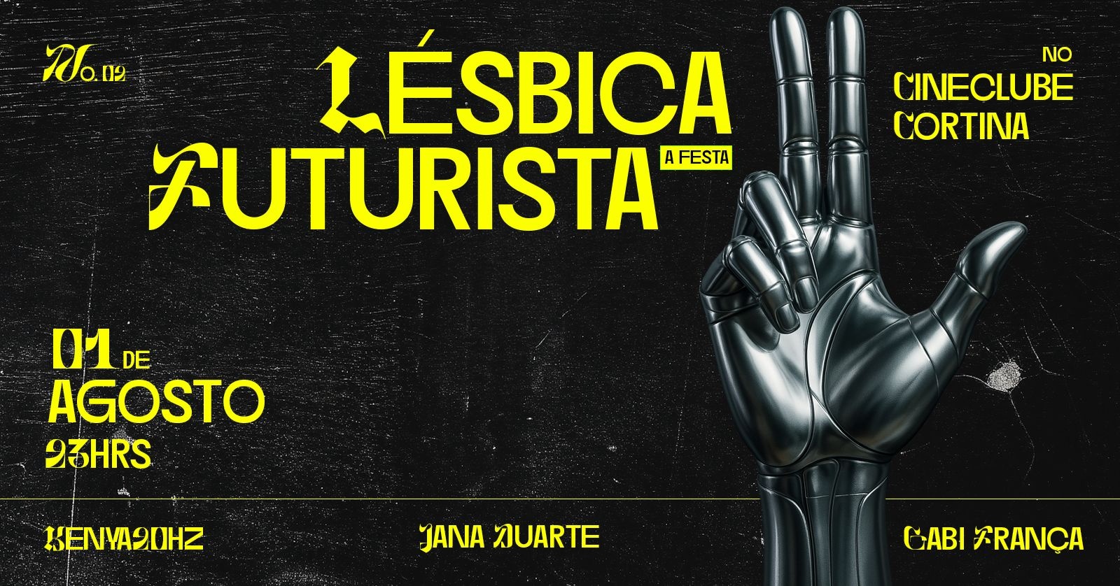 Lésbica Futurista | 01.08 | Cineclube Cortina