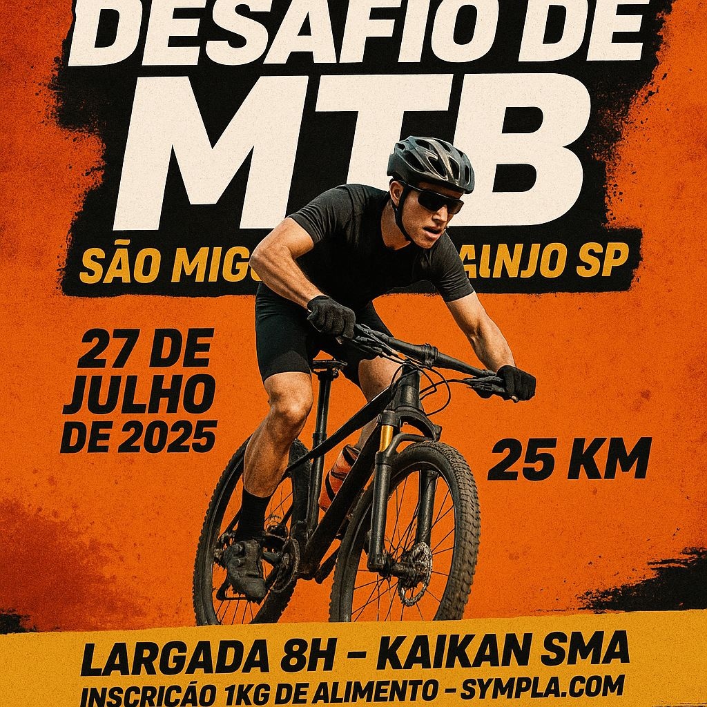 DESAFIO MTB SÃO MIGUEL ARCANJO SP