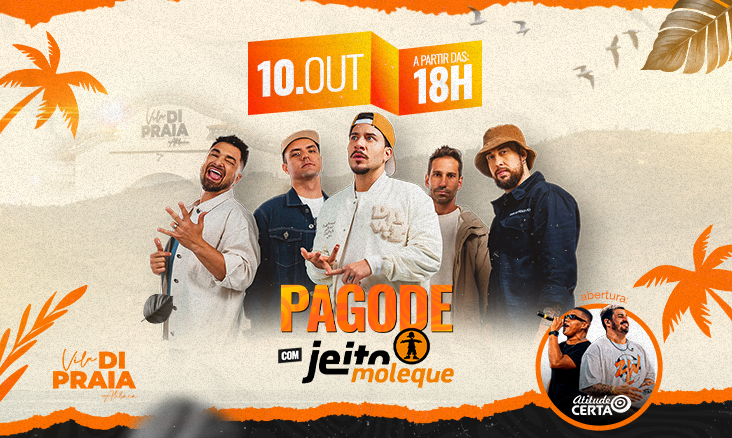 JEITO MOLEQUE NO VILA DI PRAIA!!!