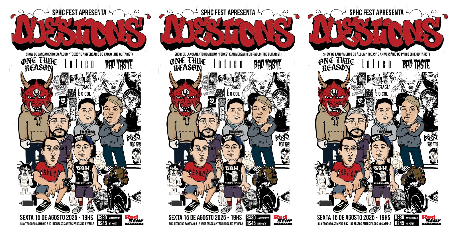 Questions - Lançamento do álbum "Todxs"