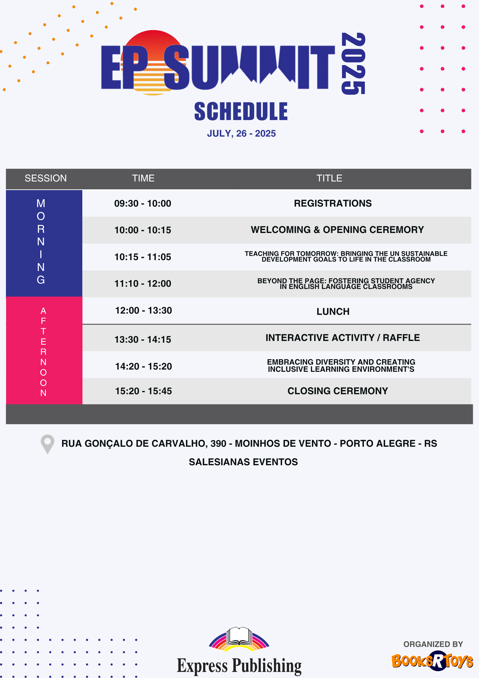 Express Publishing Summit 2025 em Porto Alegre - Sympla