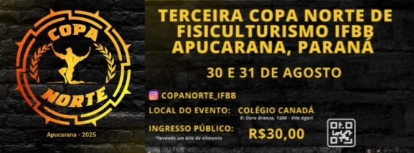 Imagem do evento III COPA NORTE DE FISICULTURISMO IFBB