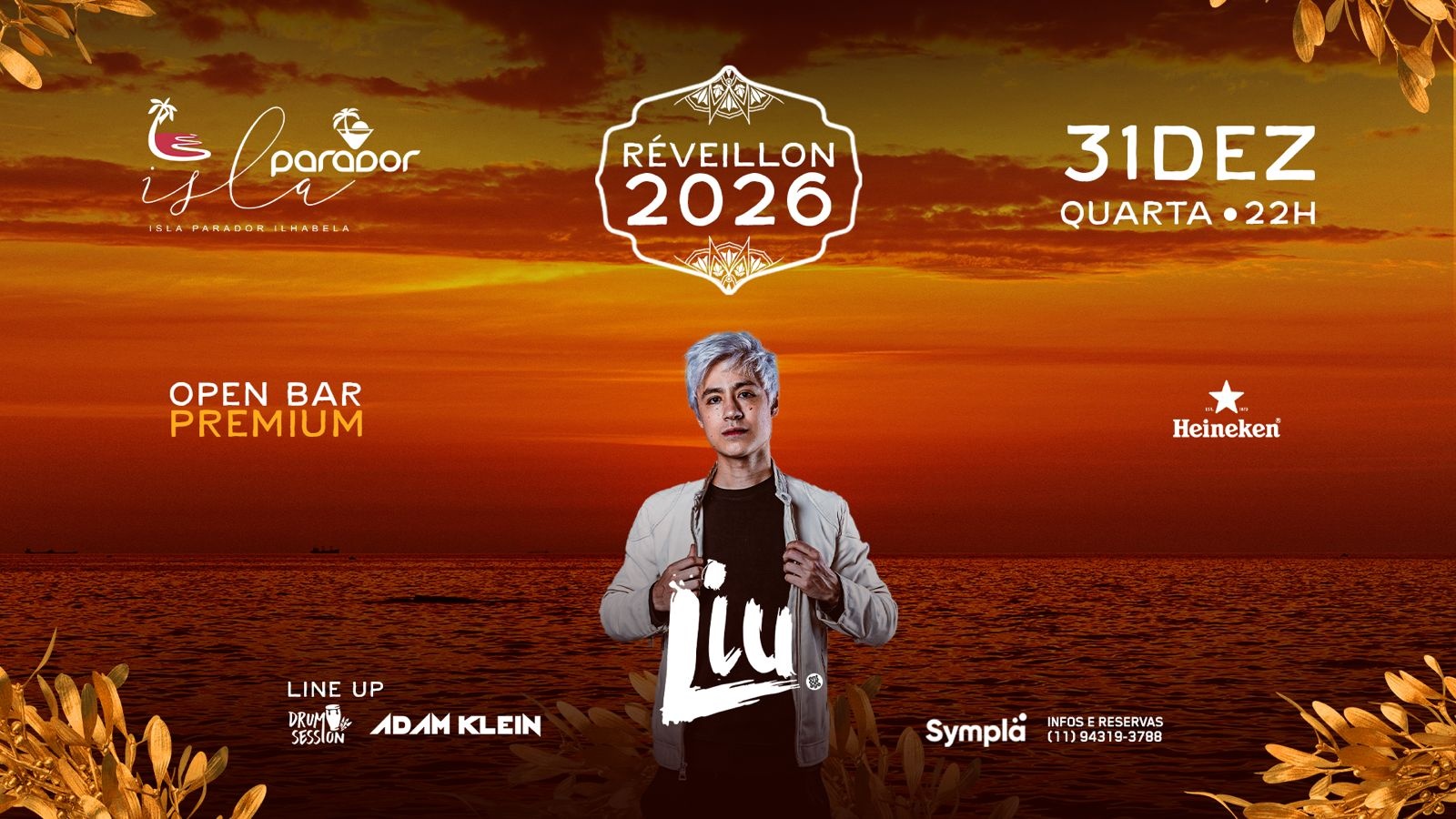 ISLA PARADOR | 31.DEZ - RÉVEILLON 2026