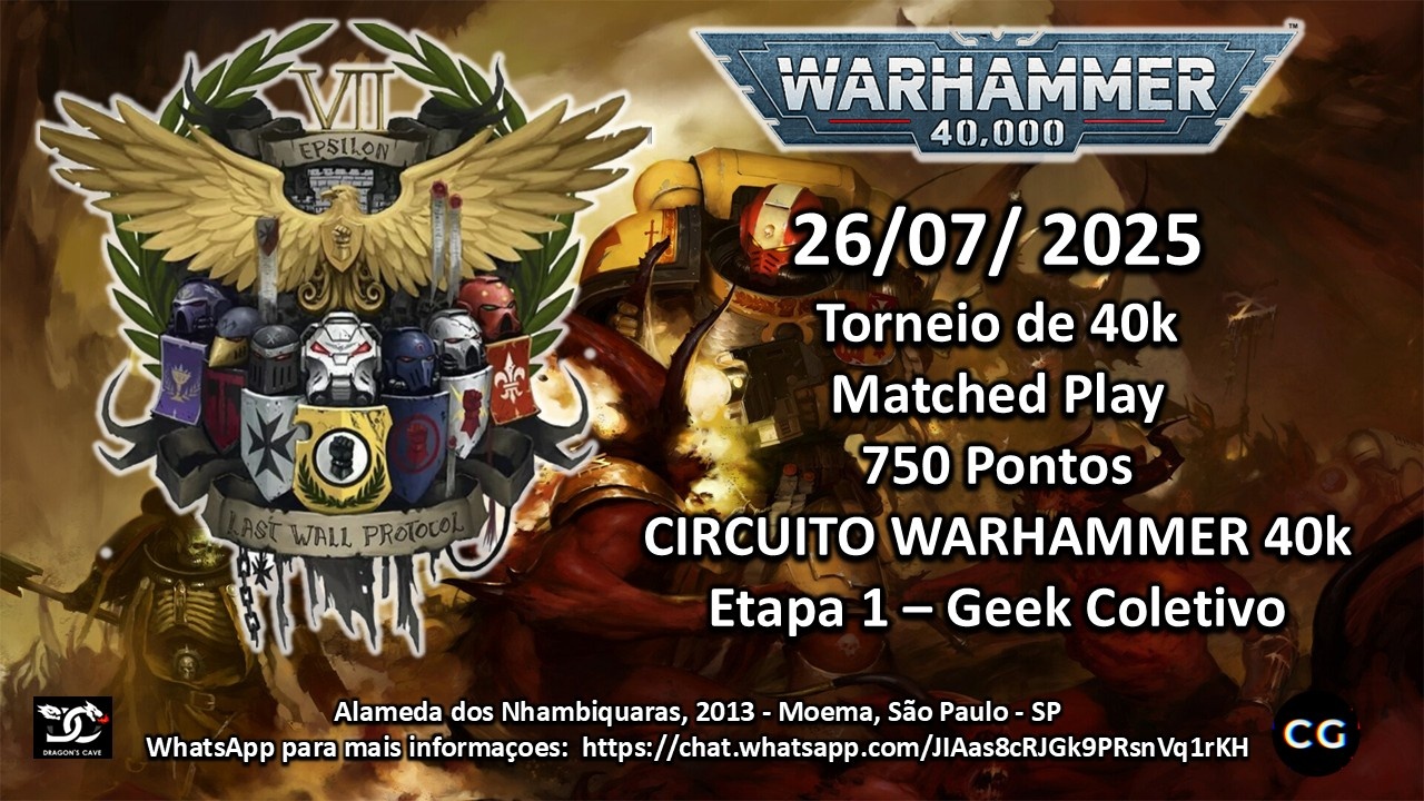 Circuito Warhammer 40k - Etapa 1
